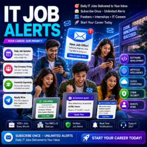 Daily Tech Job Alerts in India - 90 days