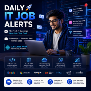 Daily Tech Job Alerts in India - 3 days